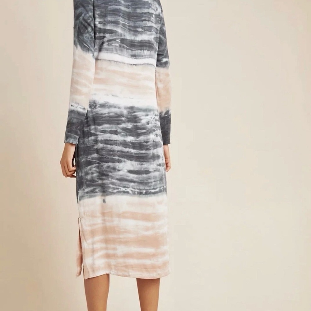 Anthropologie Dolan Tie-Dye Long Sleeve Dress - Picture 3 of 9